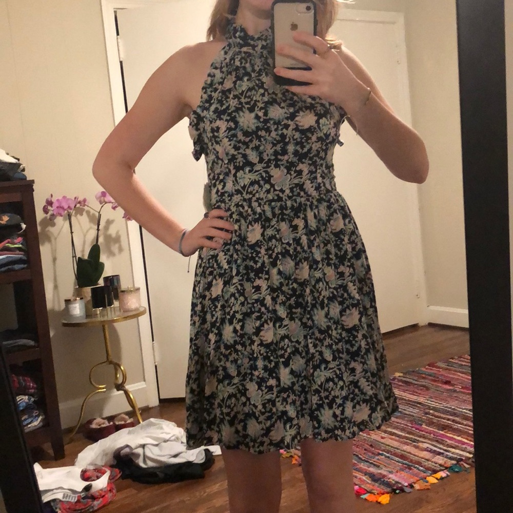 Altar’d State Floral Halter Dress